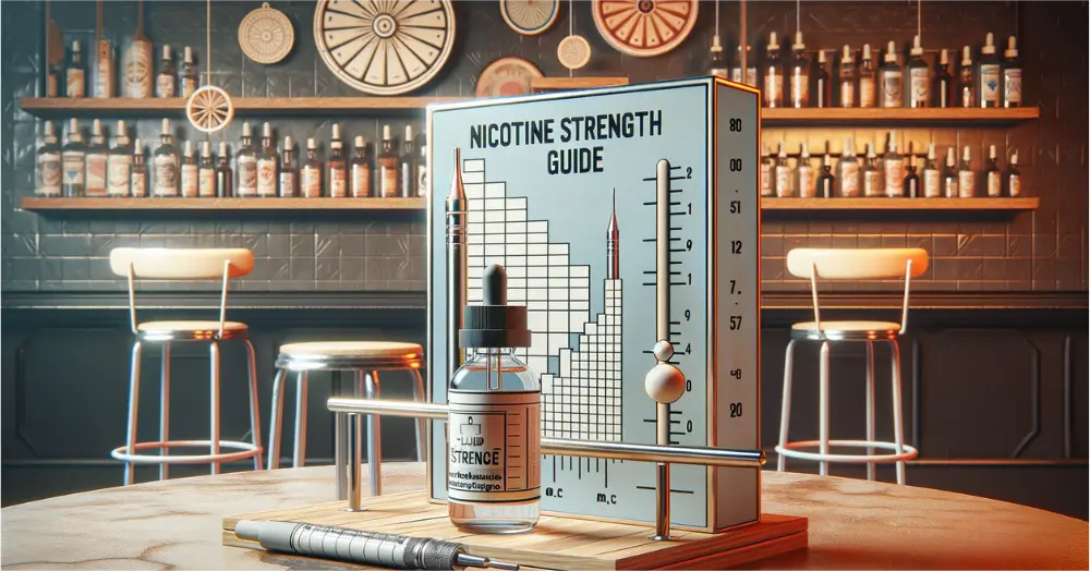 Adjusting the strength of your nicotine intake