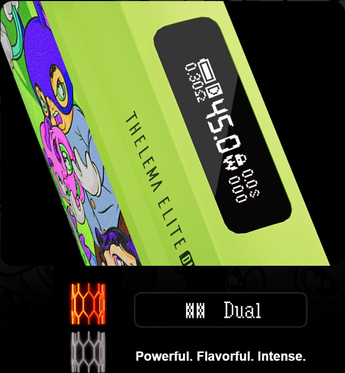 Dual Mesh for a Powerful, Flavorful, Intense Experience