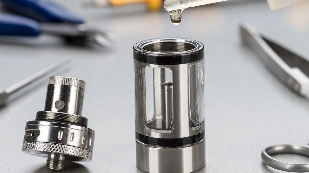 Manual e-cigarette coil preheating tips