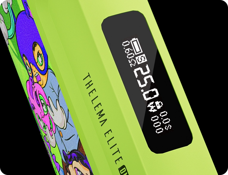 0.65-inch OLED display, clear information at a glance