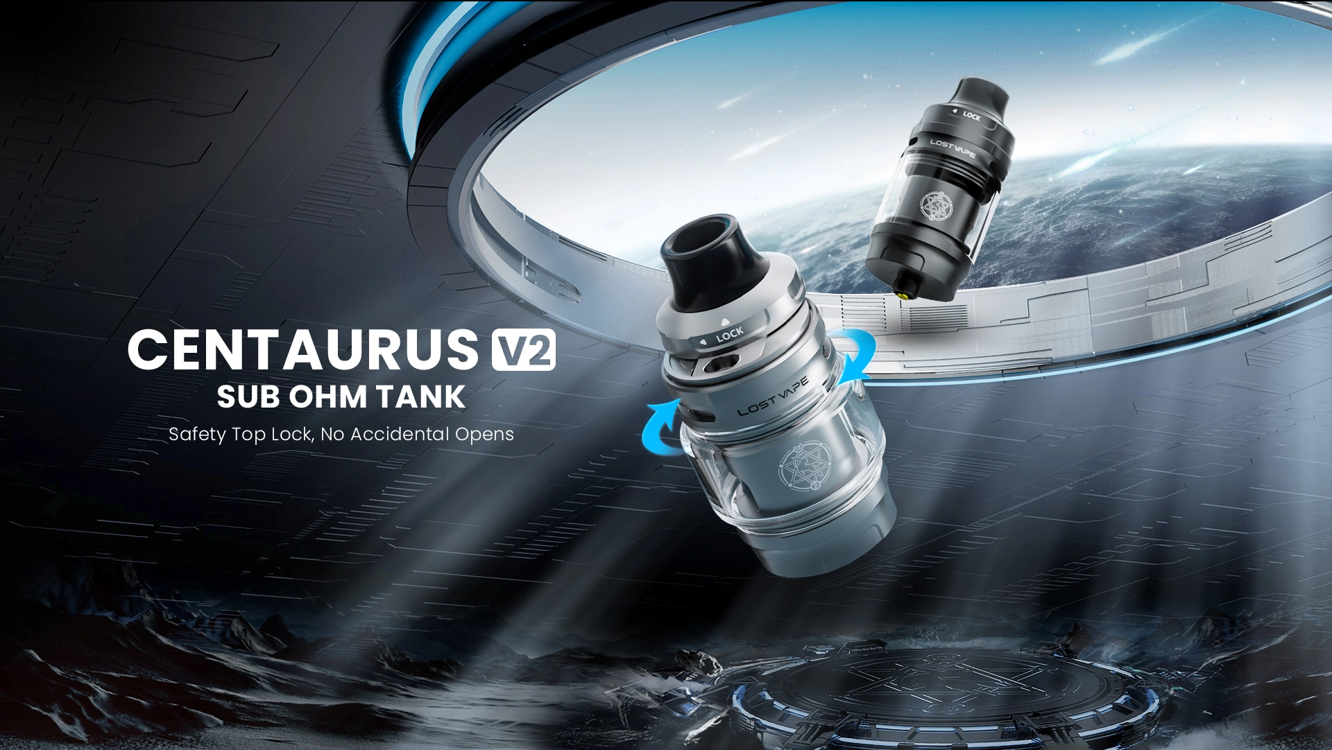 CENTAURUS SUB OHM V2 TANK - Lost Vape