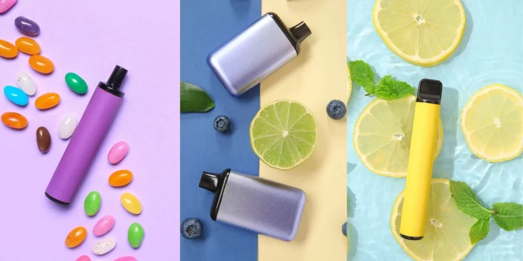 Use low temperature range for fruity vape flavors