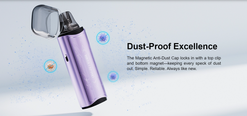 The URSA CAP PRO offers improved dust resistance, durability, and maintainability