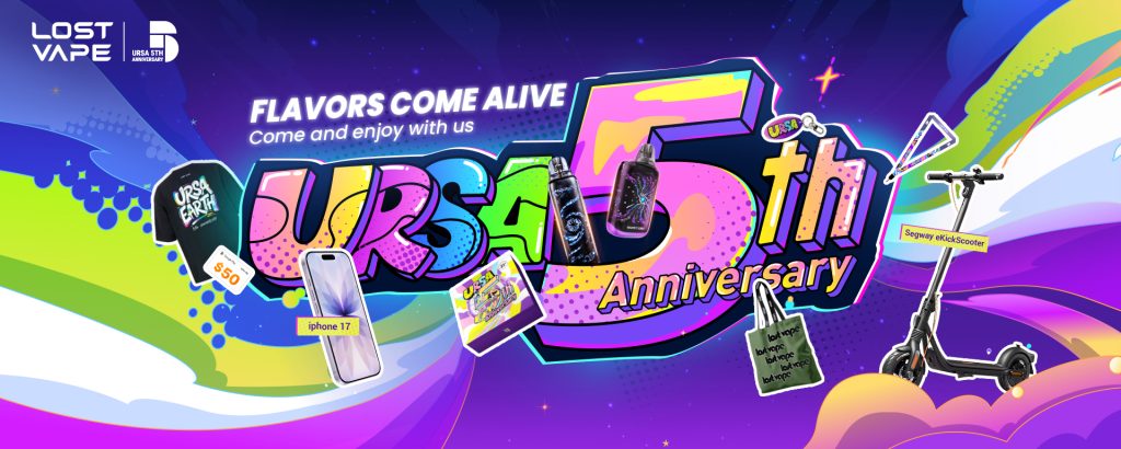 An exciting 5th anniversary online event is now live