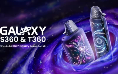 The world’s first 360° Galaxy screen Pod Kit
