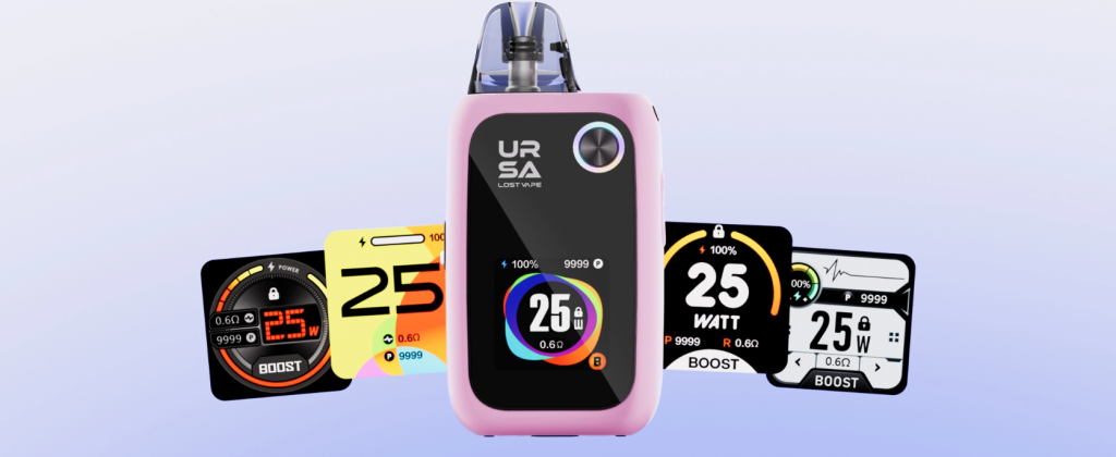 1.3-inch TFT display and user-friendly themes for precise control