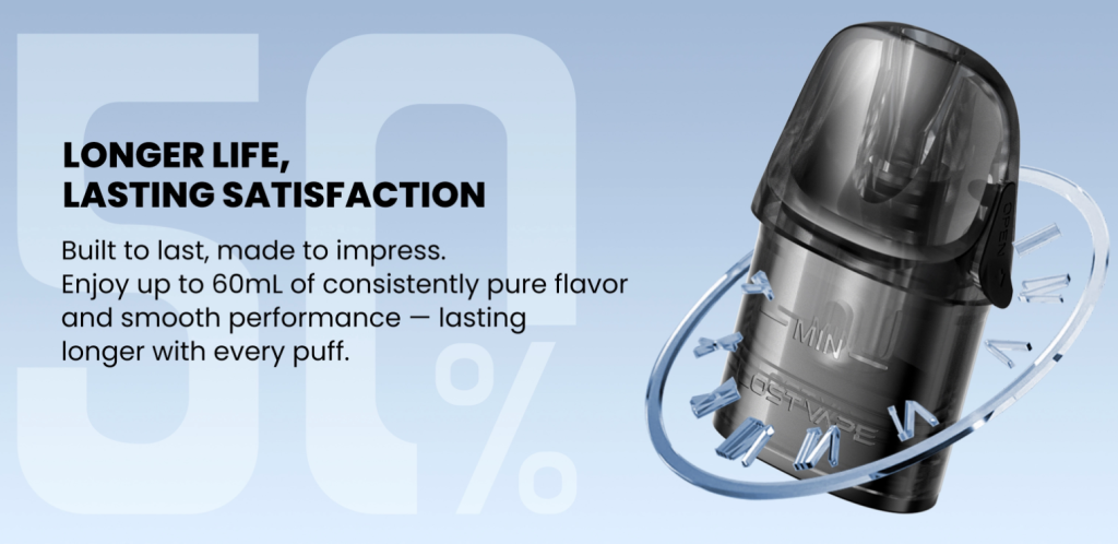 60ml Large Capacity – Long-Lasting Enjoyment