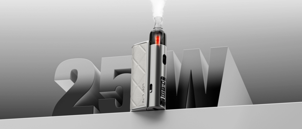 The Thelema Nexus Mini Pod Kit delivers an exceptionally pure MTL flavor.