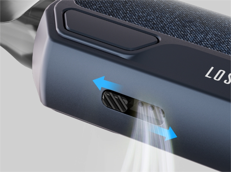 How does the slider in a Pod Kit change the draw resistance