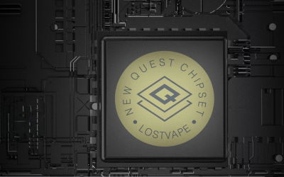 How does the smart chip in the smart chip box mod work?