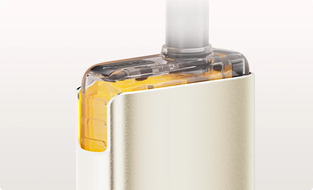 Visible E-liquid Window and Convenient Refill System