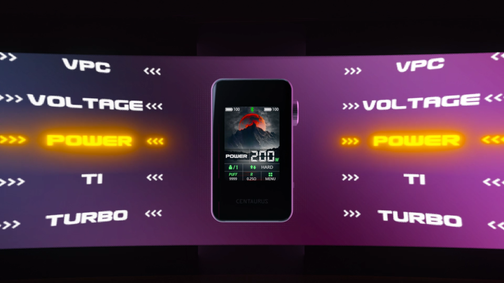 Centaurus BT200 Box Mod's Power Mode