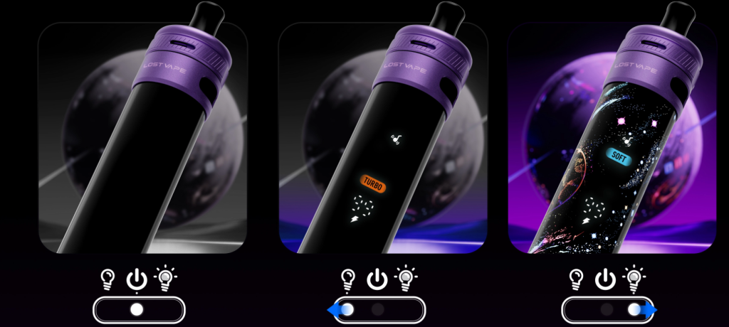 The Three Dynamic Vaping Modes of the Lost Vape Astara