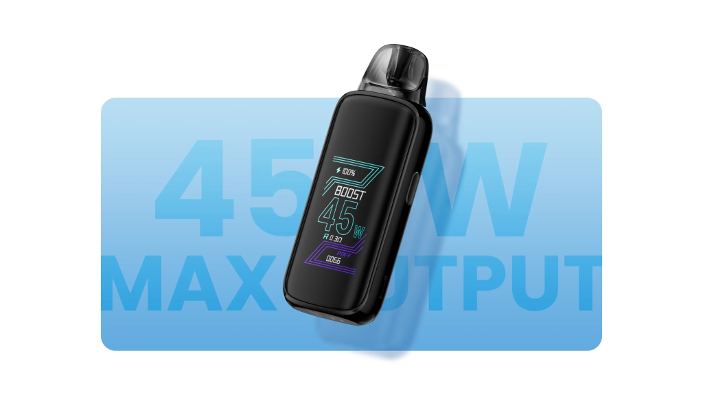 45W Adjustable Power for Bold Vapour