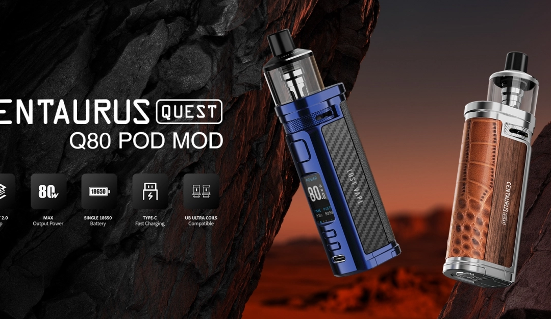 The Centaurus Q80 Dual Mesh Pod Mod Cartridge Lasts Longer